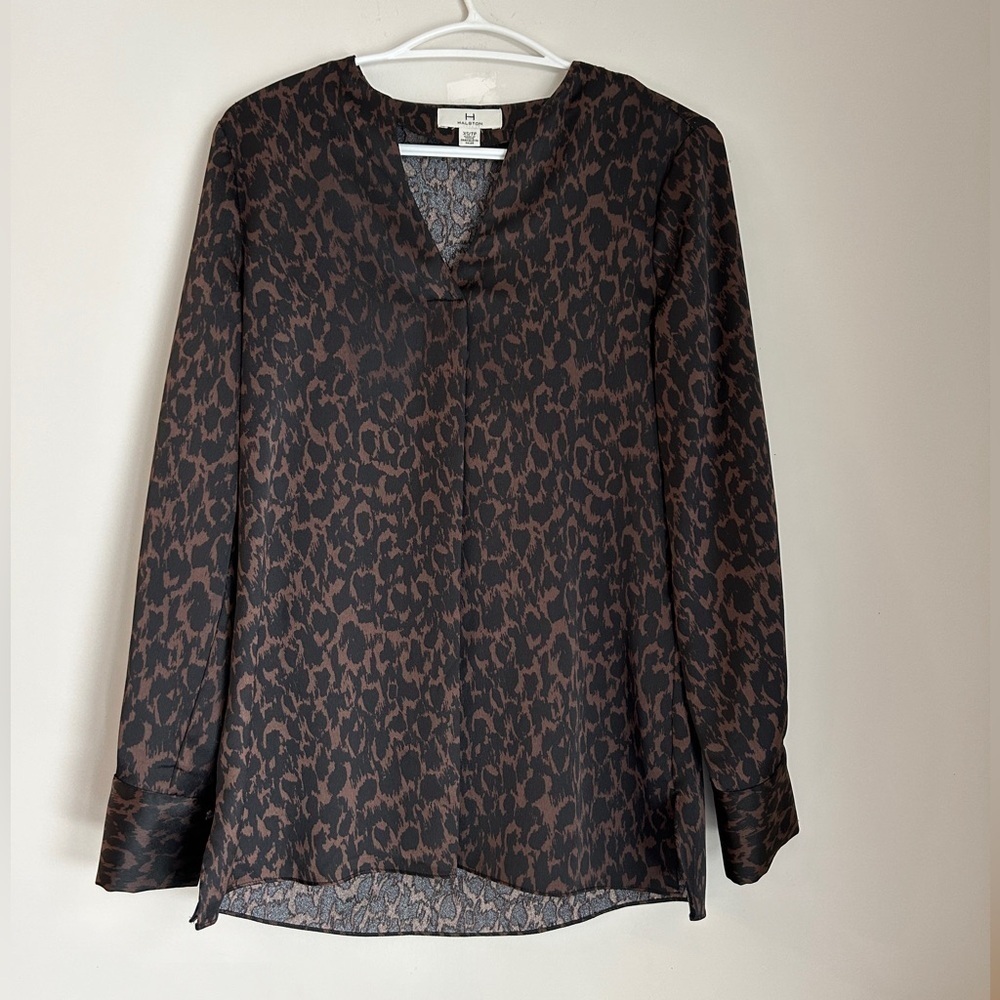 HALSTON Blouse Size XS - Picture 2 of 9